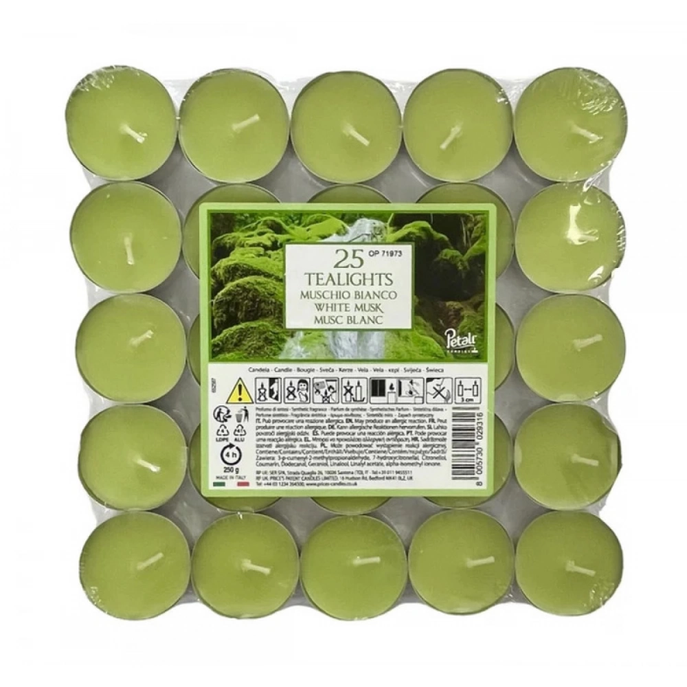 Εκκλησιαστικά Είδη Λαγός Ρεσώ 10 Ωρών 25τεμ White Musk