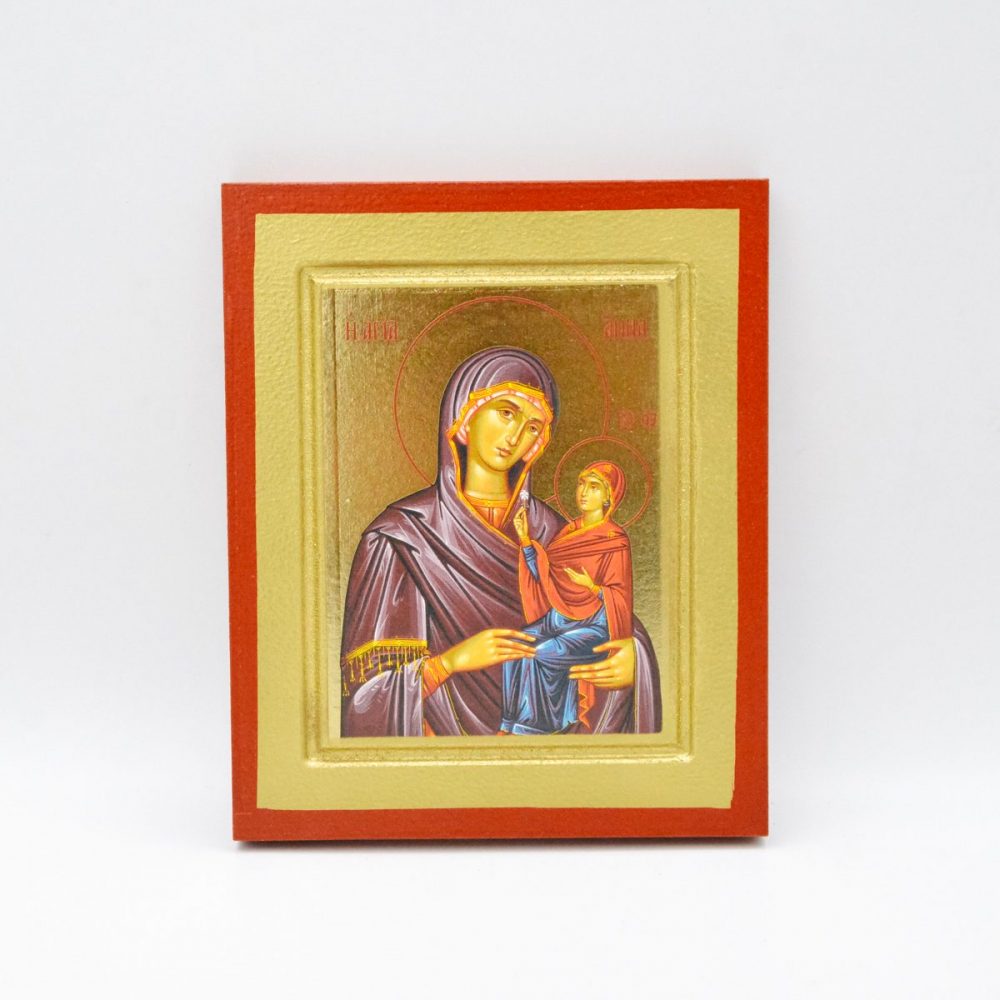 Εκκλησιαστικά Είδη Λαγός Εικόνα Χρυσοτυπία Αγ Άννα