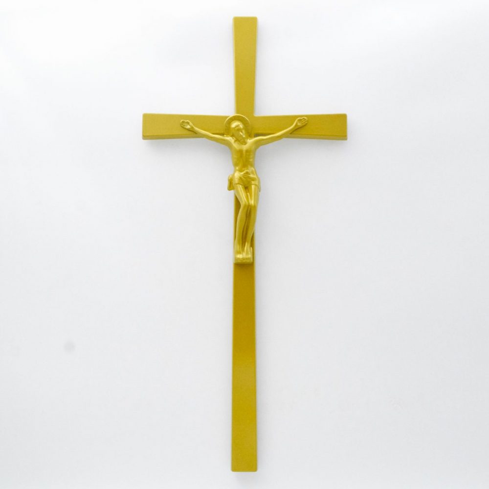 Εκκλησιαστικά Είδη Λαγός Σταυρός Χρυσός με Εσταυρωμένο