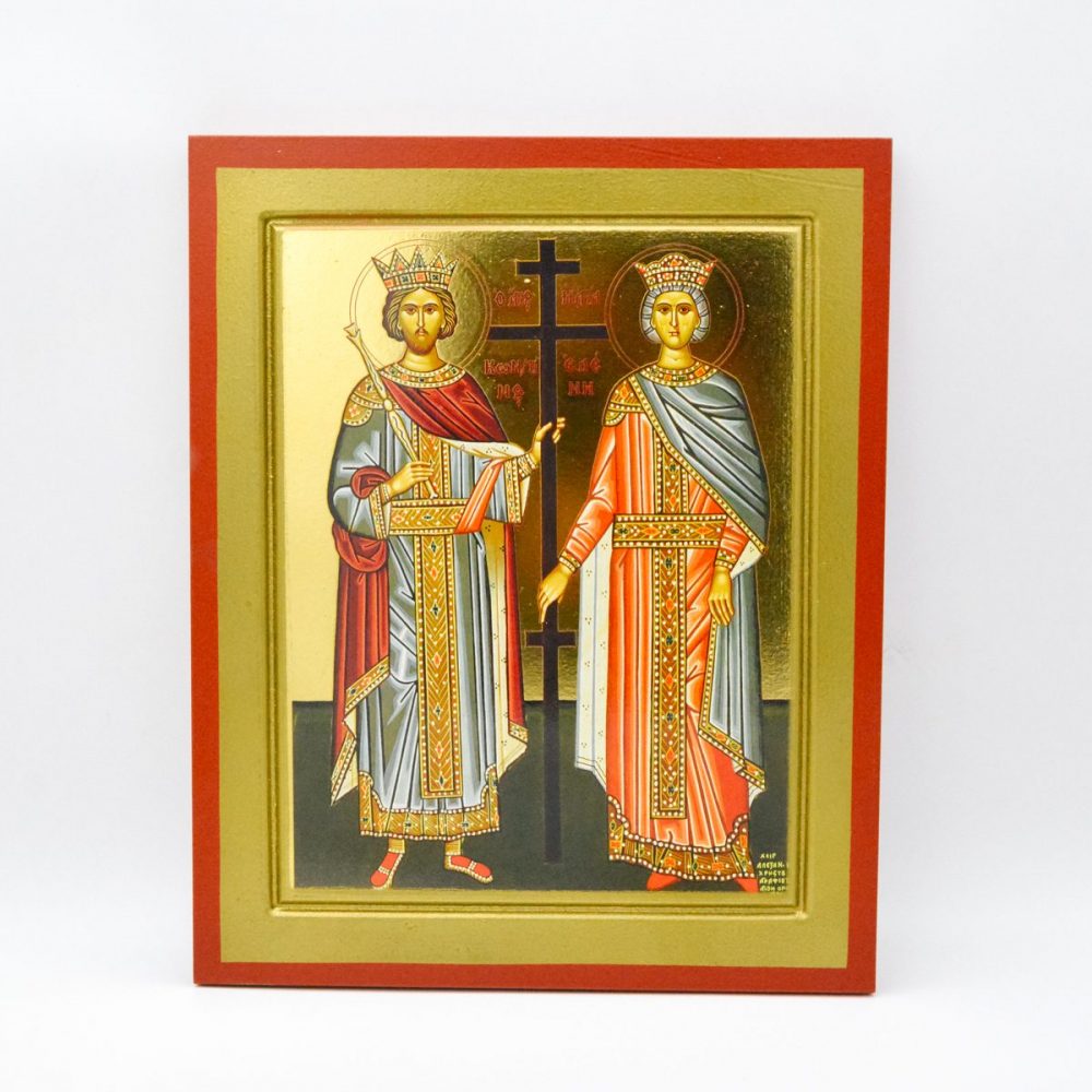 Εικόνα Χρυσοτυπία Αγ Κων/νου & Ελένης