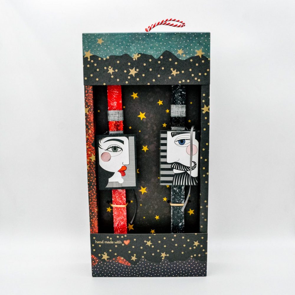 Λαμπάδες σετ για ζευγάρι