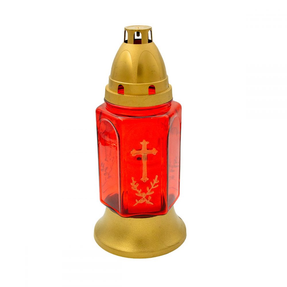 Εκκλησιαστικά Είδη Λαγός Ηλεκτρικό Καντήλι 150 Ημερών Κόκκινο