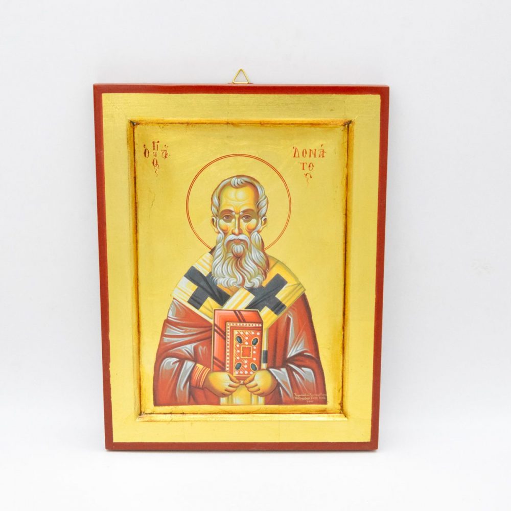 Εκκλησιαστικά Είδη Λαγός Εικόνα Χρυσοτυπία Αγ Δονάτος