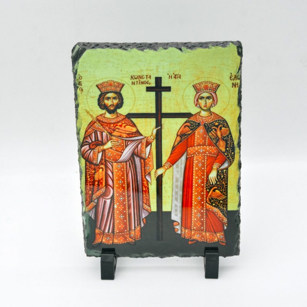 Εικόνα σε Πέτρα Αγ Κων/νου & Ελένης