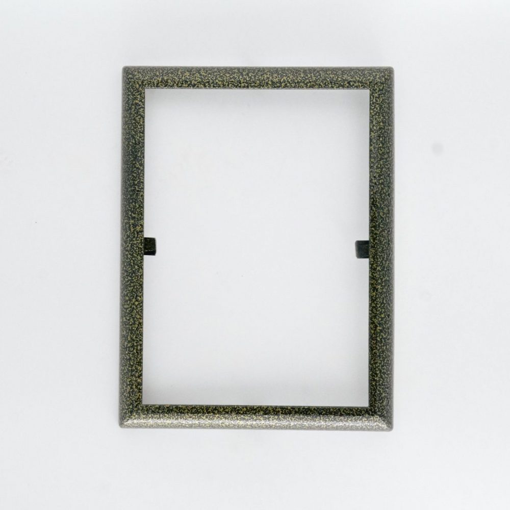 Εκκλησιαστικά Είδη Λαγός Κορνίζα Ορθογώνια Χρυσό Μαύρο 13*18