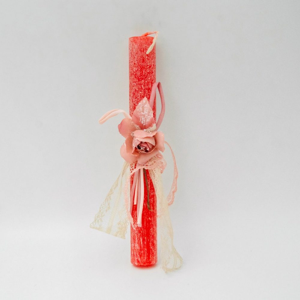 Λαμπάδα με Λουλούδι