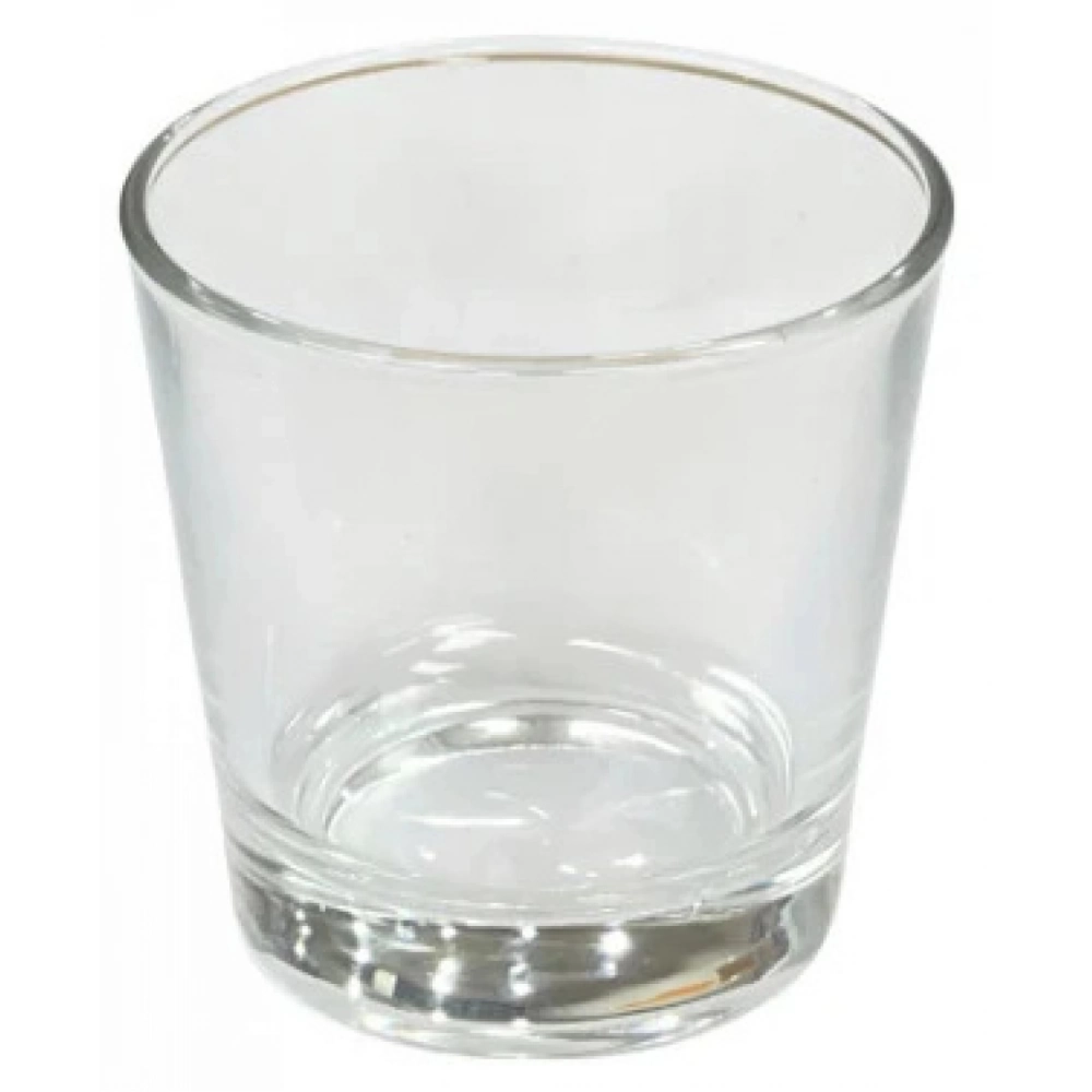 Εκκλησιαστικά Είδη Λαγός Καντηλοκούπα Γυάλινη  Μικρή Στρόγγυλη Διάφανη