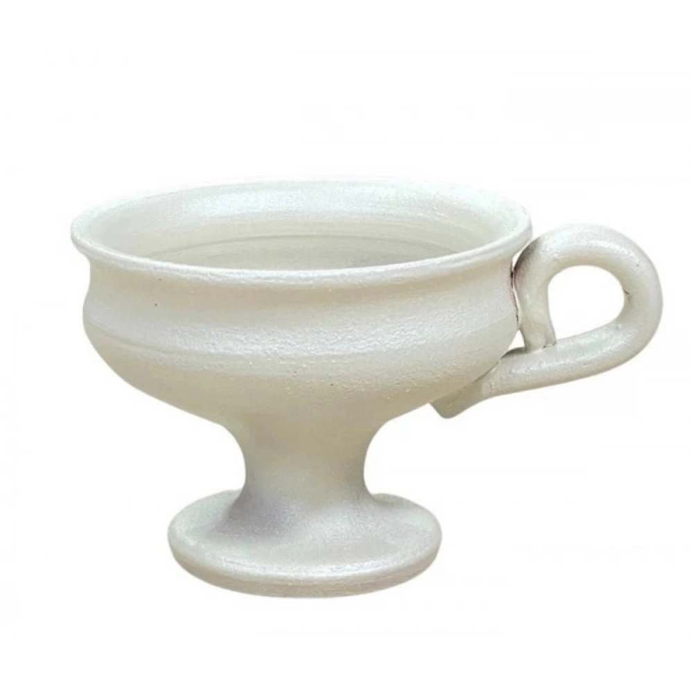 Θυμιατό Κεραμικό Κούπα Μεγάλη Λευκό