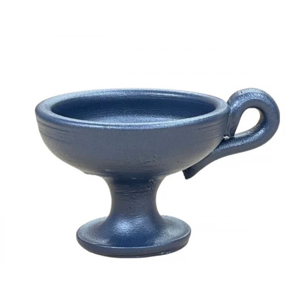 Εκκλησιαστικά Είδη Λαγός Θυμιατό Κεραμικό Κούπα Μπλε