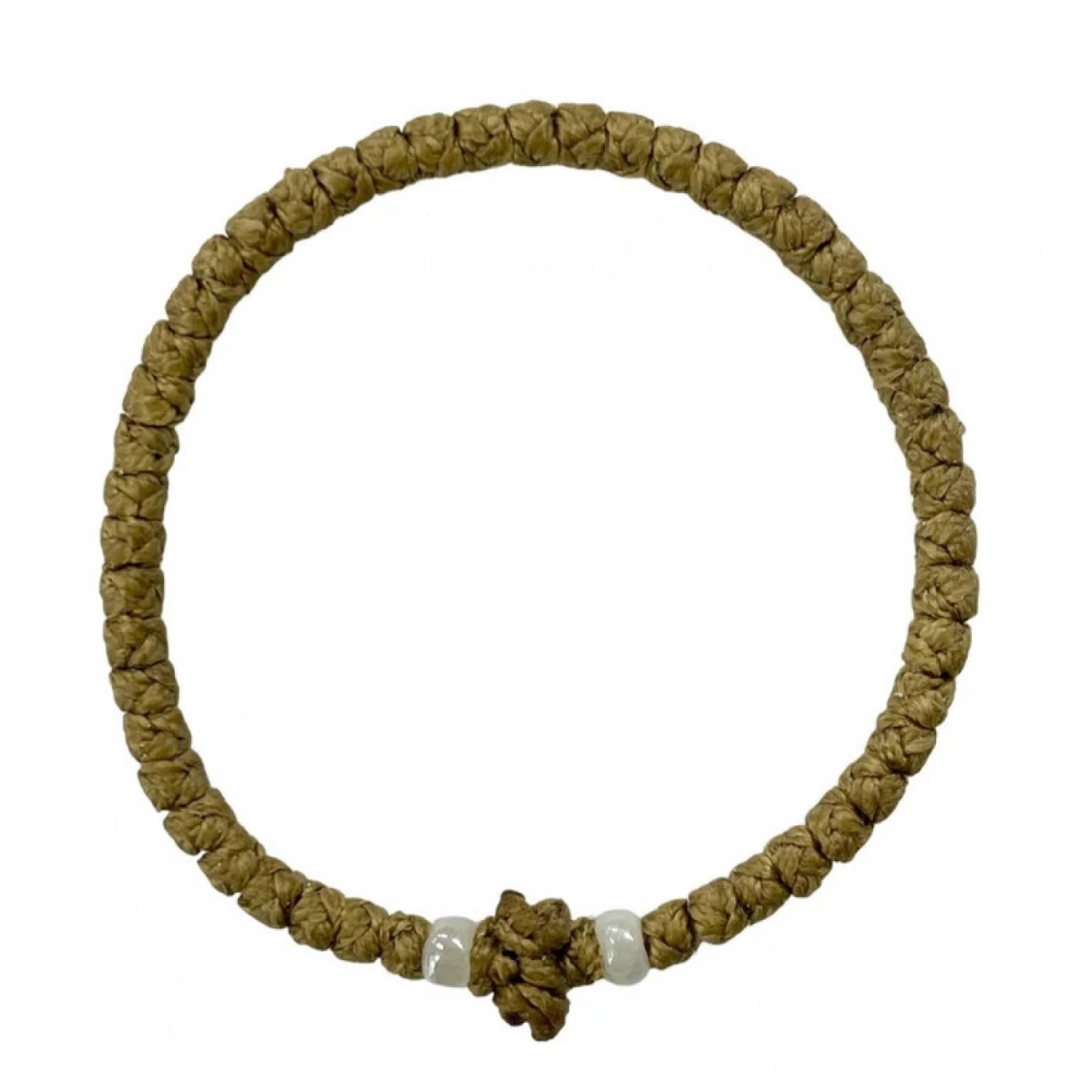 Εκκλησιαστικά Είδη Λαγός Κομποσχοίνι Κερωμένο Καφέ