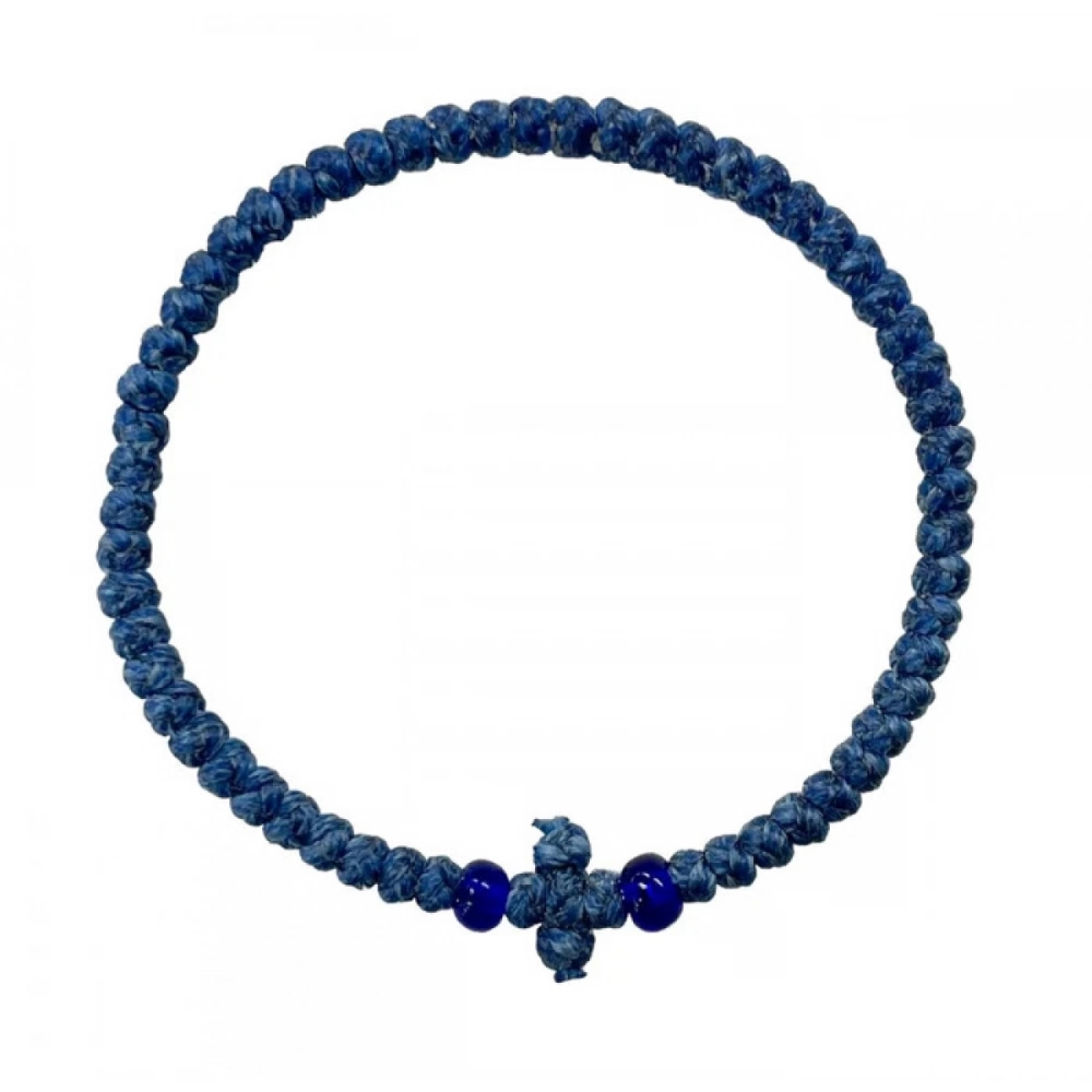 Κομποσχοίνι Κερωμένο Μπλε