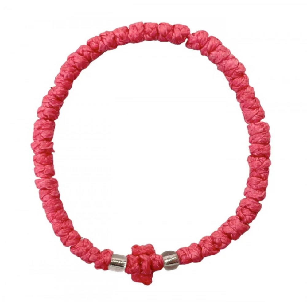 Εκκλησιαστικά Είδη Λαγός Κομποσχοίνι Κερωμένο Φούξια