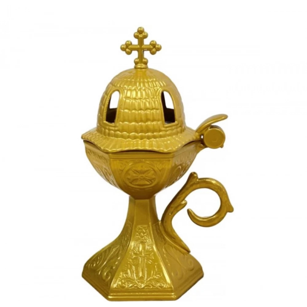 Εκκλησιαστικά Είδη Λαγός Θυμιατό Μεταλλικό Εκκλησία Χρυσό