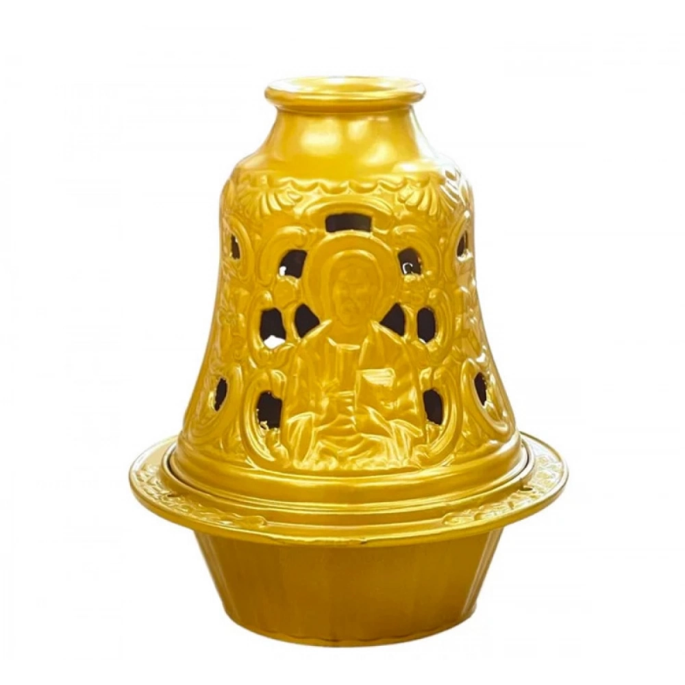 Καντήλι Μεταλλικό Καμπάνα Χρυσό