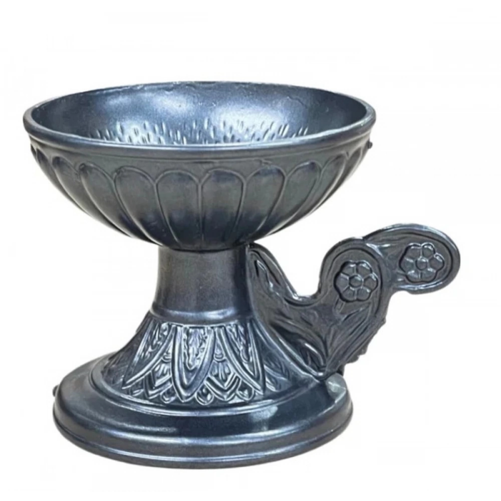 Εκκλησιαστικά Είδη Λαγός Θυμιατό Μεταλλικό Κούπα Ανθρακί