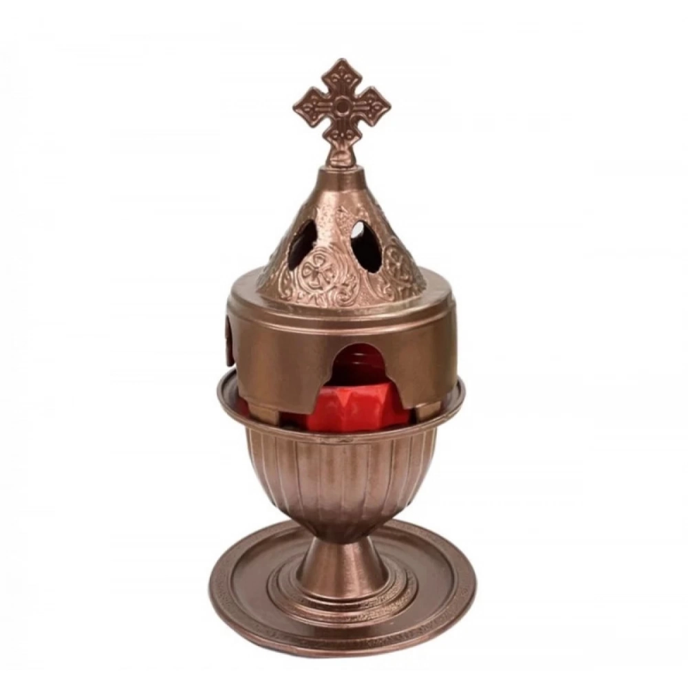 Εκκλησιαστικά Είδη Λαγός Καντήλι Μεταλλικό Σταυρός Χάλκινο