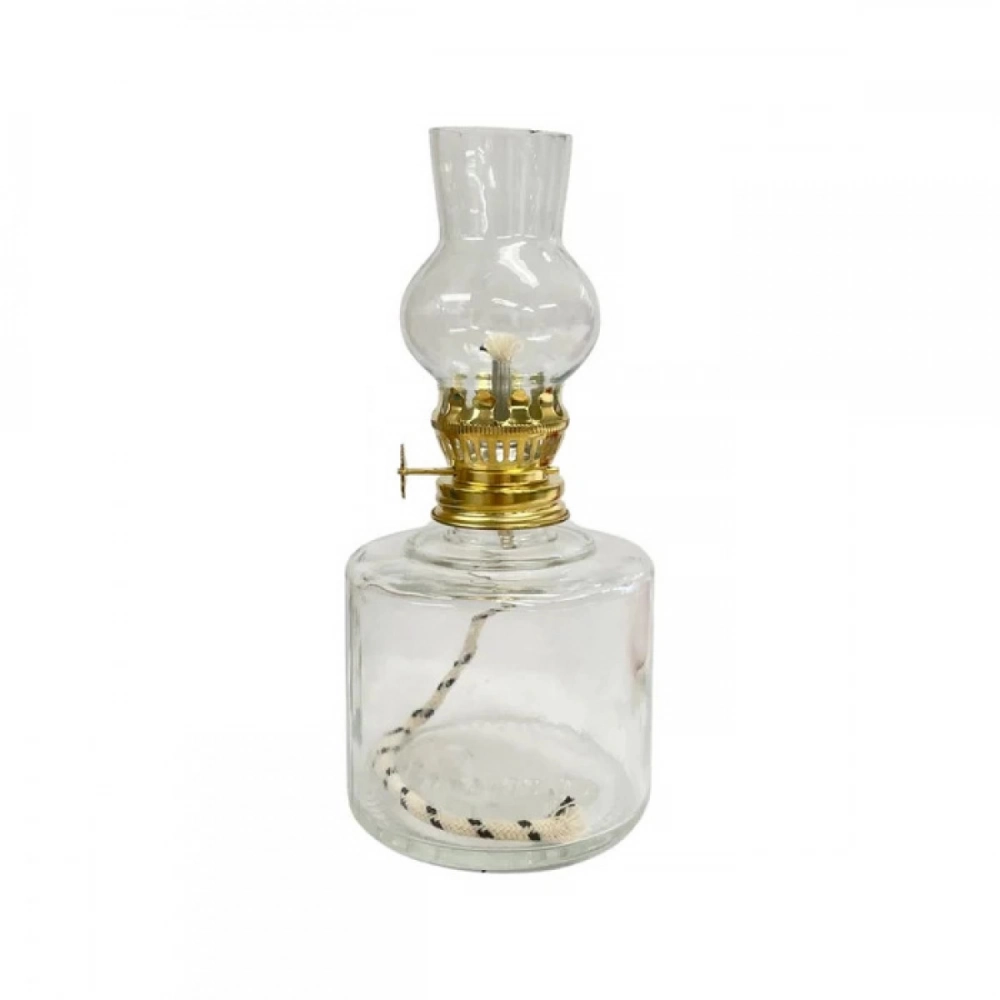 Λάμπα Παραφινέλαιου Γυάλινη "Βαρελάκι Μικρό" (4 ημερών)