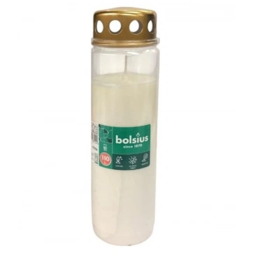 Εκκλησιαστικά Είδη Λαγός Κερί Διαρκείας Bolsius 6 Ημερών Λευκό