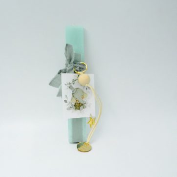 Εκκλησιαστικά Είδη Λαγός Λαμπάδα με Ελεφαντάκι