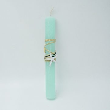 Εκκλησιαστικά Είδη Λαγός Λαμπάδα με Αστερία