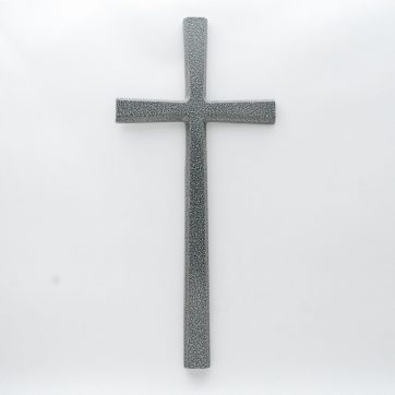 Εκκλησιαστικά Είδη Λαγός Σταυρός Ασημί Μαύρο