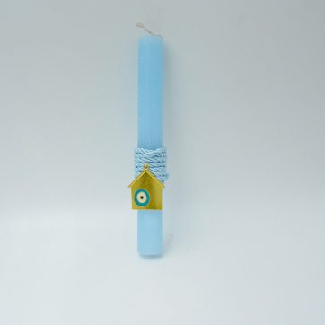 Εκκλησιαστικά Είδη Λαγός Λαμπάδα με Μεταλλικό Στοιχείο