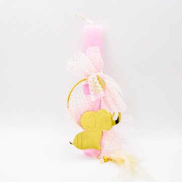 Εκκλησιαστικά Είδη Λαγός Λαμπάδα Ελεφαντάκι