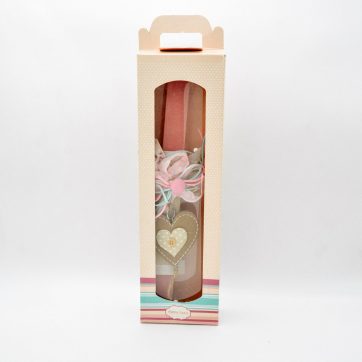 Εκκλησιαστικά Είδη Λαγός Λαμπάδα Καρδιά