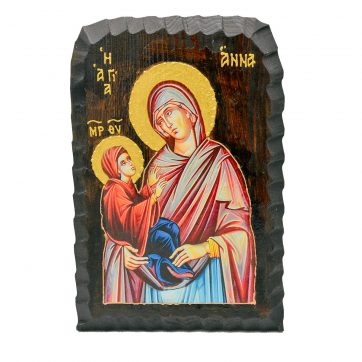 Εκκλησιαστικά Είδη Λαγός Ξύλινη Εικόνα Σκαλιστή Αγ.Άννα