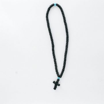 Εκκλησιαστικά Είδη Λαγός Κομποσχοίνι Λαιμού με Μπλέ Χάντρα