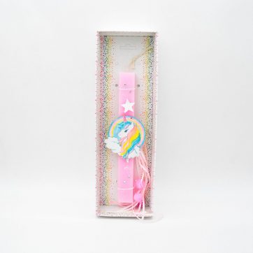 Εκκλησιαστικά Είδη Λαγός Λαμπάδα Unikorn