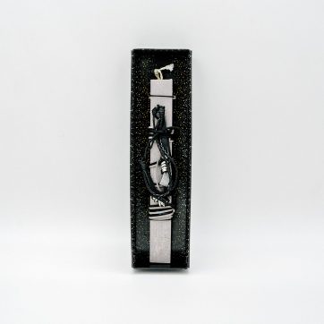 Εκκλησιαστικά Είδη Λαγός Λαμπάδα με Βραχιόλι