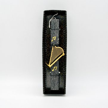 Εκκλησιαστικά Είδη Λαγός Λαμπάδα με Μουσικό Όργανο