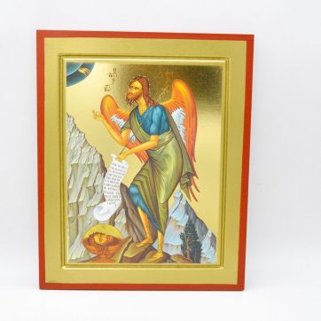 Εκκλησιαστικά Είδη Λαγός Εικόνα Χρυσοτυπία Αγ Ιωάννης Ο Πρόδρομος