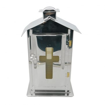 Εκκλησιαστικά Είδη Λαγός Κηροθήκη Inox Ψηλή