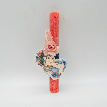 Εκκλησιαστικά Είδη Λαγός Λαμπάδα Frida Kahlo