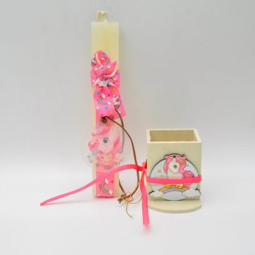 Εκκλησιαστικά Είδη Λαγός Λαμπάδα με Μολυβοθήκη