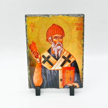 Εκκλησιαστικά Είδη Λαγός Εικόνα σε Πέτρα Αγ Σπυρίδων