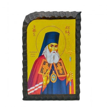 Εκκλησιαστικά Είδη Λαγός Ξύλινη Εικόνα Σκαλιστή Αγ. Λουκάς