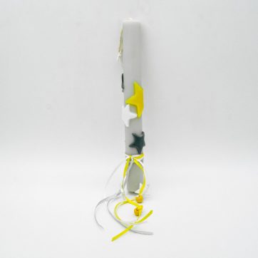 Εκκλησιαστικά Είδη Λαγός Λαμπάδα με Αστέρια