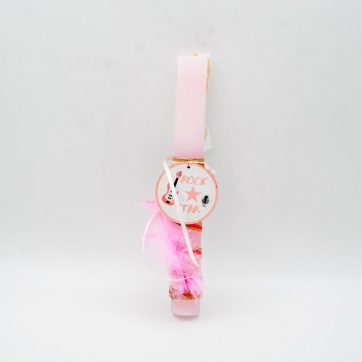 Εκκλησιαστικά Είδη Λαγός Λαμπάδα Rock Star