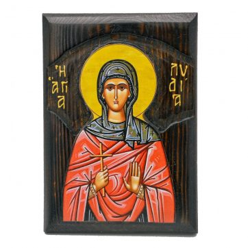 Εκκλησιαστικά Είδη Λαγός Ξύλινη Εικόνα Σκαλιστή Αγ.Λυδία