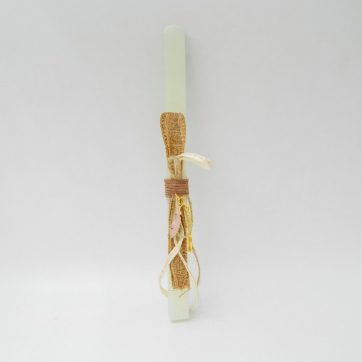 Εκκλησιαστικά Είδη Λαγός Λαμπάδα με Μπρελόκ