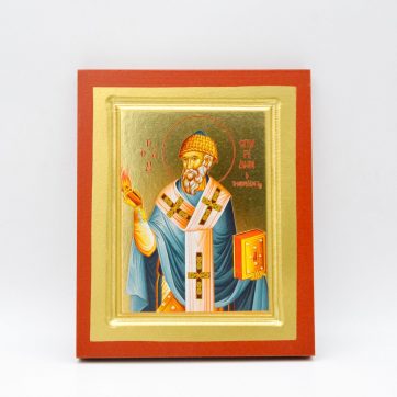 Εκκλησιαστικά Είδη Λαγός Εικόνα Χρυσοτυπία Αγ Σπυρίδων