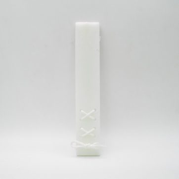 Εκκλησιαστικά Είδη Λαγός Λαμπάδα με Κορδόνι Εκρού