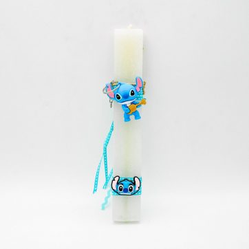 Εκκλησιαστικά Είδη Λαγός Λαμπάδα Λευκή Stitch