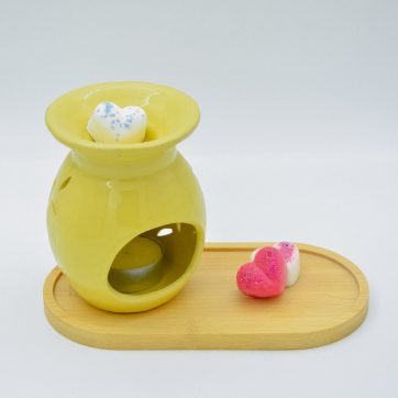 Εκκλησιαστικά Είδη Λαγός Αρωματιστής Κεραμικός Κίτρινος