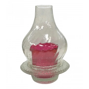 Εκκλησιαστικά Είδη Λαγός Καντήλι Γυάλινο Μαργαρίτα Διάφανο