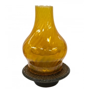 Εκκλησιαστικά Είδη Λαγός Καντήλι Γυάλινο Μαργαρίτα Καφέ