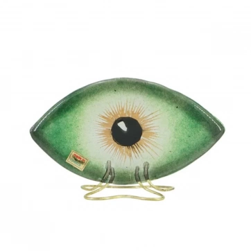 Εκκλησιαστικά Είδη Λαγός Μάτι Επιτραπέζιο Γυάλινο Πράσινο